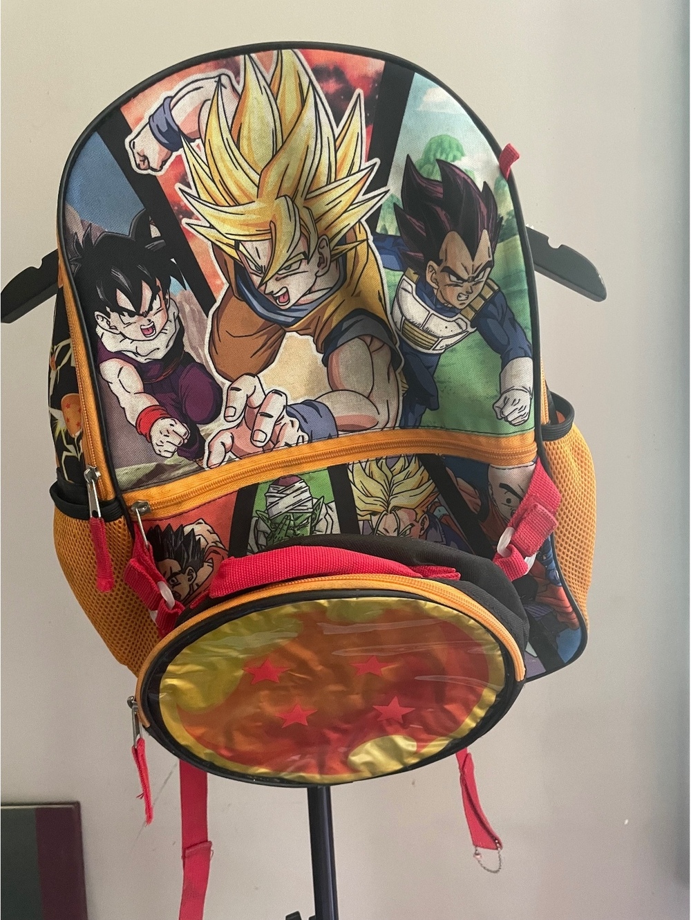 Dragon Ball Z Backpack Goku Vegeta Gohan Anime School Bag